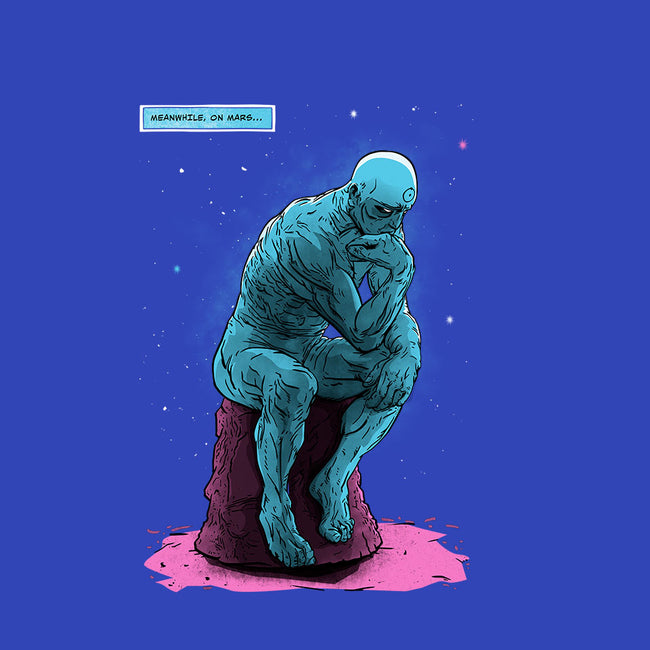 Blue Thinker-youth basic tee-teesgeex