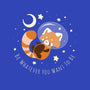 Red Panda Dream-unisex basic tank-ChocolateRaisinFury