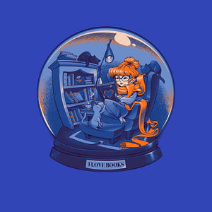 I Love Books and Cats