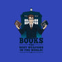 Books, The Best Weapons-mens basic tee-pigboom