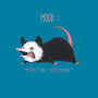 Mood Possum-unisex basic tank-ChocolateRaisinFury
