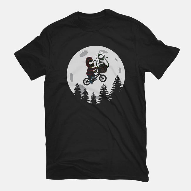 Springfield Moon-youth basic tee-Melonseta