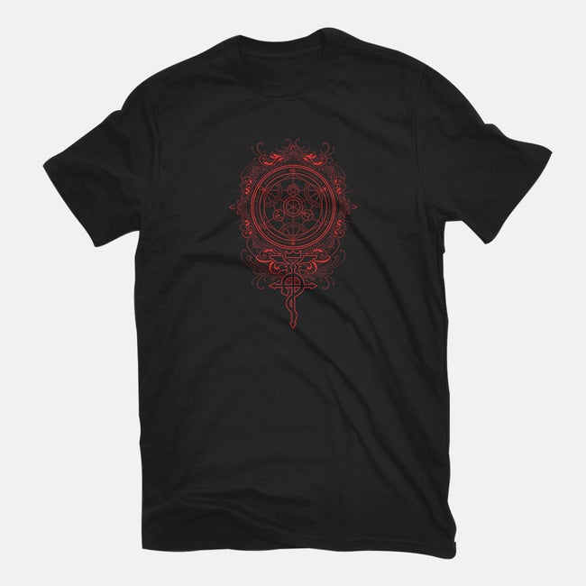 The Art of Alchemy-youth basic tee-ChocolateRaisinFury