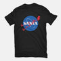 Santa's Space Agency-womens basic tee-Boggs Nicolas