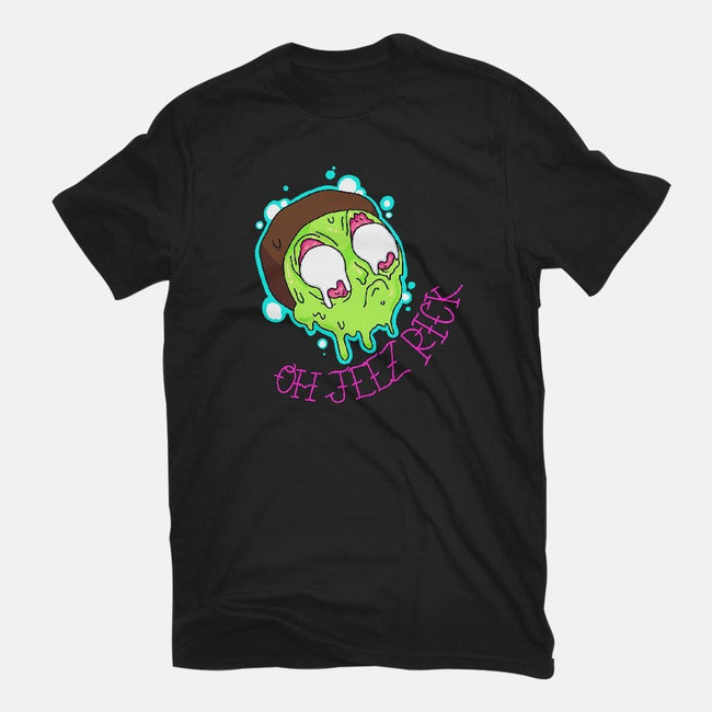 OH JEEZ-mens basic tee-ithrowtrainz