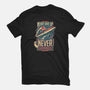 Never Surrender!-mens basic tee-DeepFriedArt