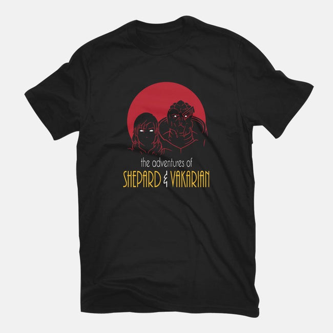Adventures of FemShep-youth basic tee-Cattoc_C
