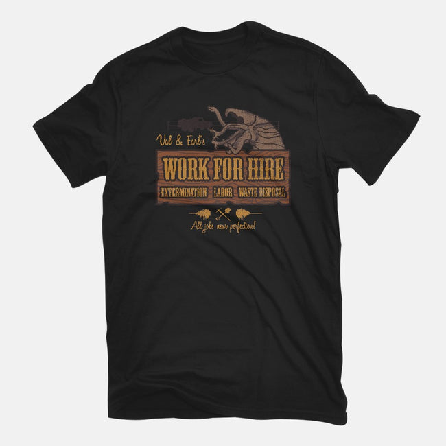 Val & Earl's Work for Hire-youth basic tee-beware1984