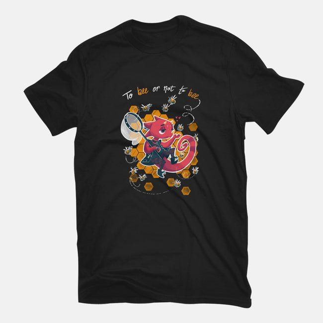 To Bee Or Not To Bee-mens premium tee-theteenosaur