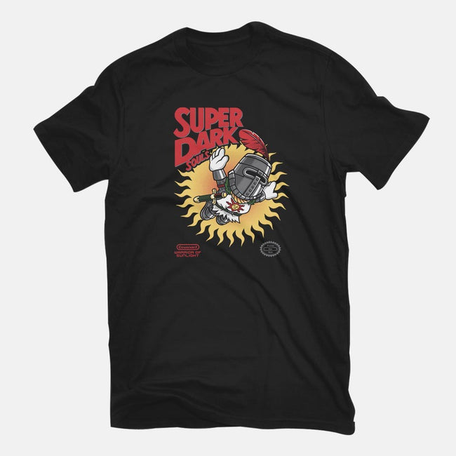 Super Dark Souls-womens basic tee-Nemons