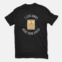 I Like Books-mens premium tee-rocketman_art