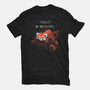 Red Panda Day-youth basic tee-BlancaVidal