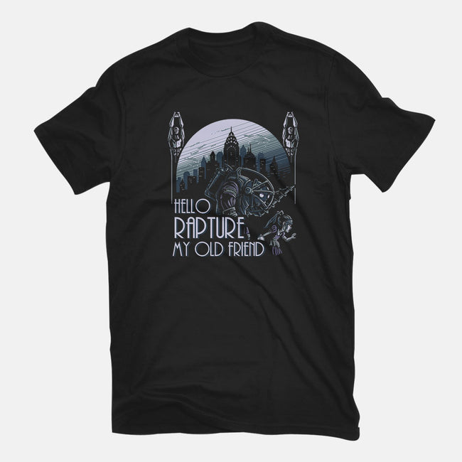 Hello Rapture-youth basic tee-daobiwan