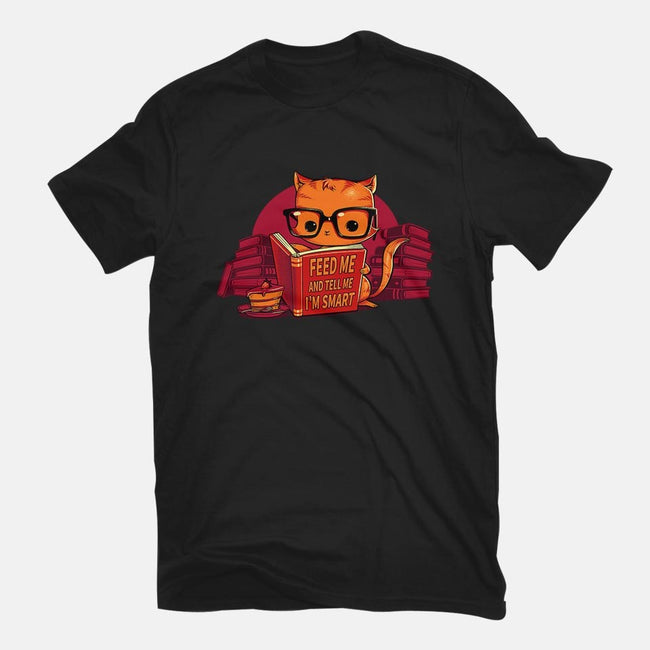 Feed Me And Tell Me I'm Smart-youth basic tee-tobefonseca