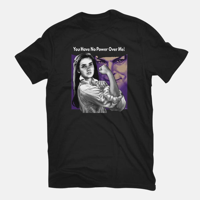 No Power Over Me-youth basic tee-hugohugo