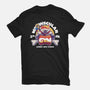 Meowscular Gym-womens fitted tee-KindaCreative