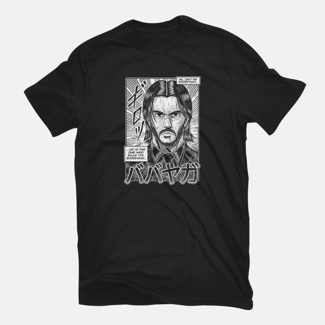 BABAYAGA-mens basic tee-Firebrander