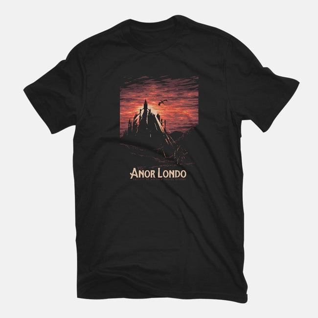 Visit Anor Londo-mens basic tee-Mathiole
