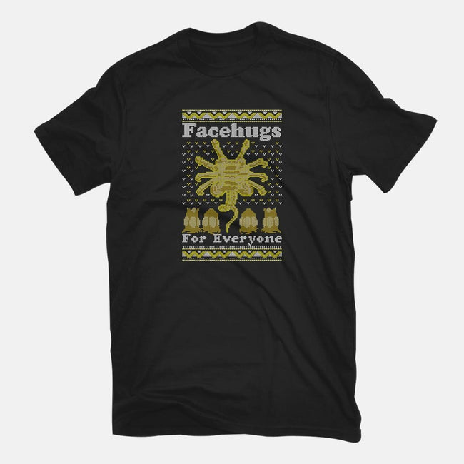 Face Hugs For Everyone-youth basic tee-maped