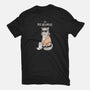 The Big Meowski-youth basic tee-queenmob