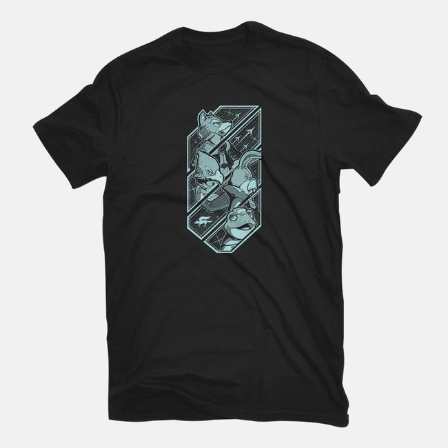 Lylatian Defenders-womens basic tee-Tchuk