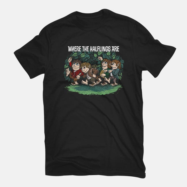 Where the Halflings Are-mens premium tee-DJKopet