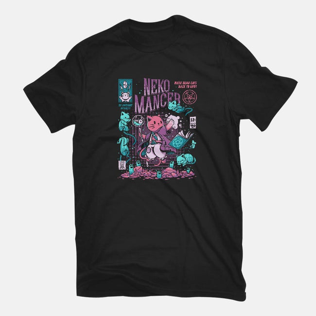Nekomancer-mens basic tee-ilustrata