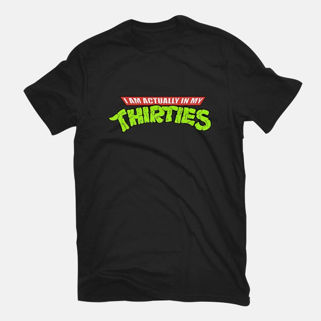 Actually In My Thirties-youth basic tee-hugohugo