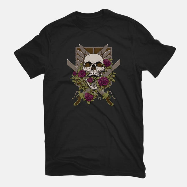 Wings of Freedom-womens basic tee-Crumblin' Cookie