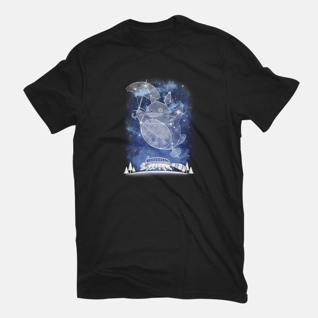 Starry Neighbour-womens basic tee-ChocolateRaisinFury