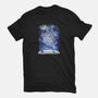 Starry Neighbour-womens basic tee-ChocolateRaisinFury