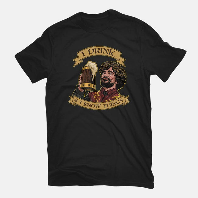 He Drinks-mens premium tee-dandstrbo
