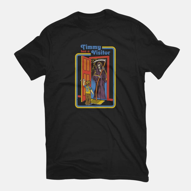 Timmy Has A Visitor-mens premium tee-Steven Rhodes