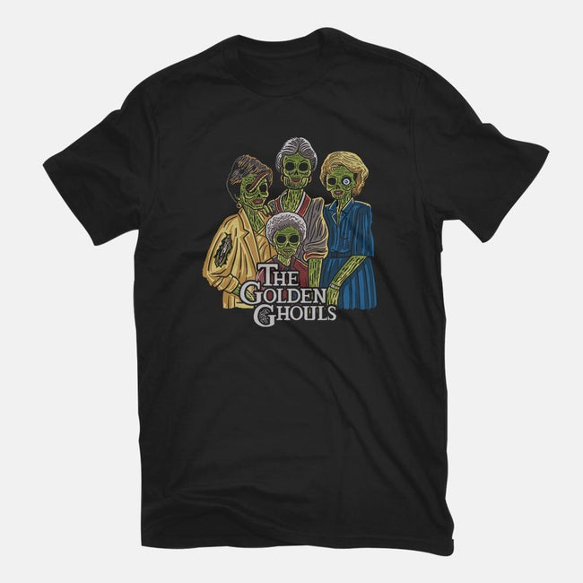 The Golden Ghouls-mens basic tee-ibyes_illustration