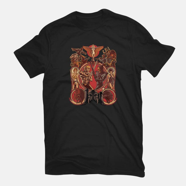 The Battle Of Grayskull-youth basic tee-Moutchy