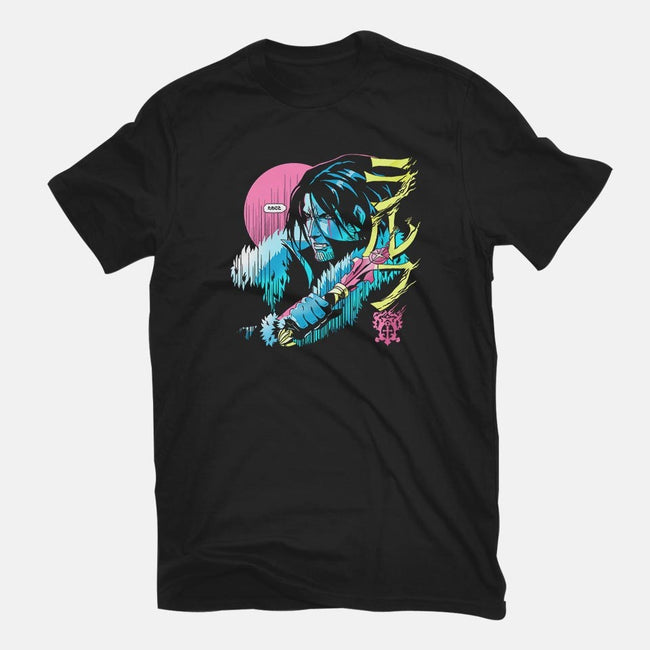 Trevor the Vampire Hunter-womens fitted tee-zerobriant