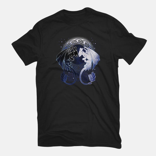Two Dragons-mens long sleeved tee-xMorfina