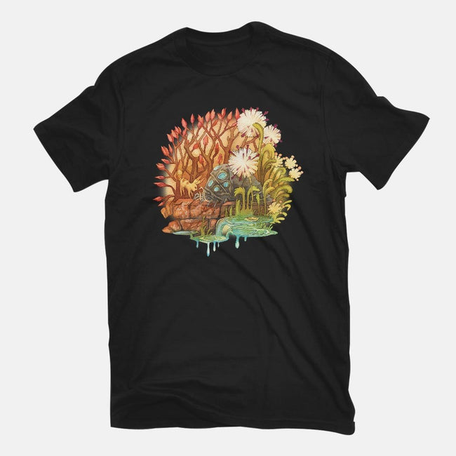 Ohmu and Fox-mens long sleeved tee-storyofthedoor
