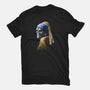 Machine with a Pearl Earring-mens premium tee-daobiwan