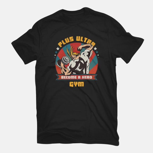 Plus Ultra Gym-mens basic tee-Coconut_Design