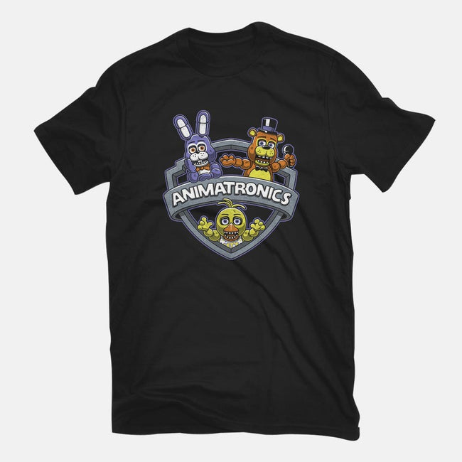 Animatronic Maniacs-mens basic tee-adho1982