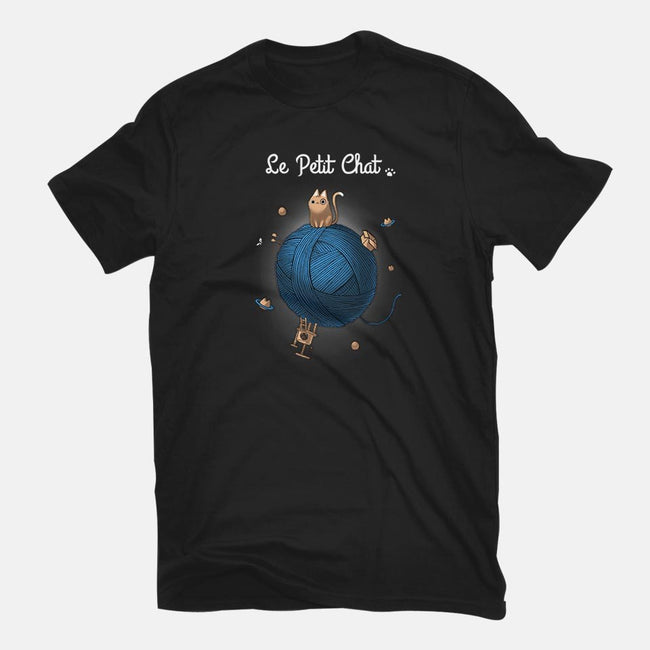 Le Petit Chat-mens basic tee-BlancaVidal