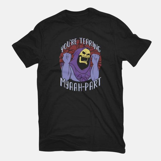 Tearing Myaaah-Part-womens basic tee-Kat_Haynes
