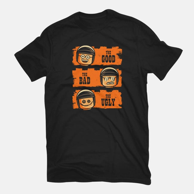 Good Cop, Bad Cop, Ugly Cop-womens fitted tee-BWdesigns