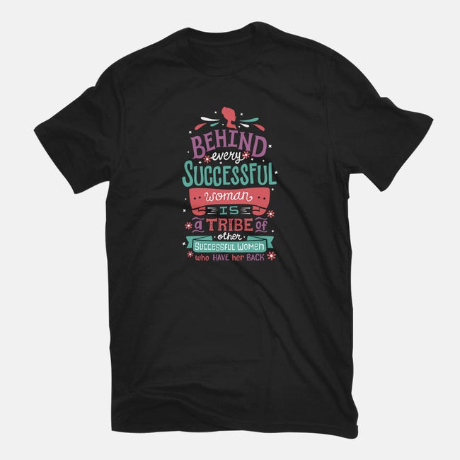 Behind Every Woman-youth basic tee-risarodil