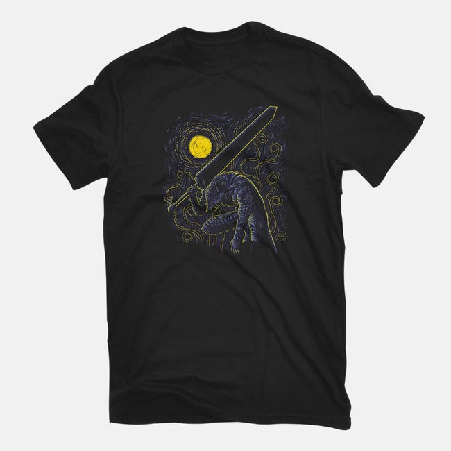 Impressionist Swordsman-womens basic tee-ddjvigo