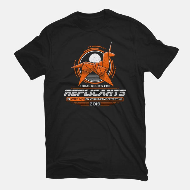 Equal Rights For Replicants-youth basic tee-adho1982
