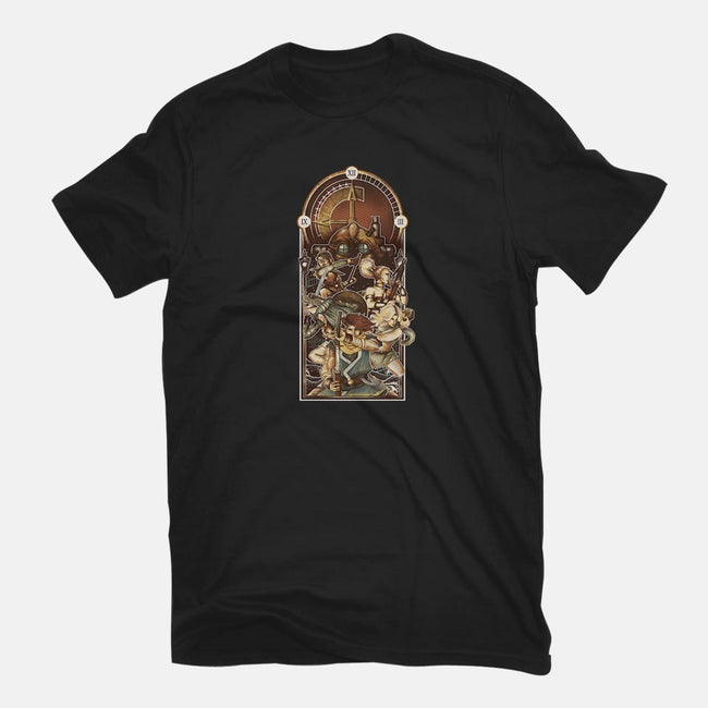 Save Our Past, Present, and Future-youth basic tee-Creative Outpouring