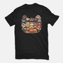 Nekonime-mens basic tee-batang 9tees