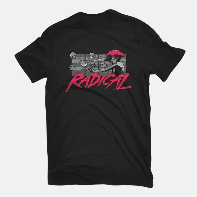 Radical Edward-mens basic tee-adho1982